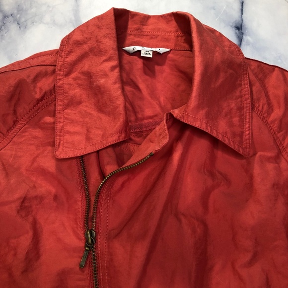 Cabi 913 Coral Pink Cropped Moto Scooter Jacket - Picture 8 of 8